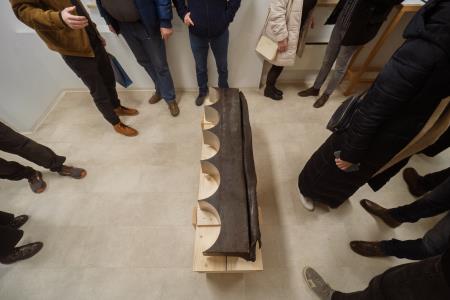 Odprtje razstave Ištvana Huzjana Osnutek za spomenik solidarnosti ob poplavah 2023 (13)